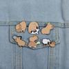 Turtle Capybara Brooch Cute Animals Pins Lightweight Cartoon Enamel Pins  Girl
