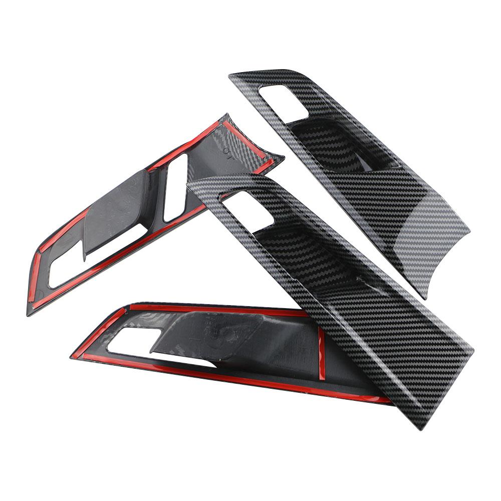 Для MG4 MG 4 2025 2025 RHD Накладка на внутреннюю ручку двери Рамка ручки двери 4 шт. Наклейка Отделка Аксессуары для интерьера