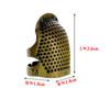 Finger Protector Gold Needle Thimble Metal Sewing Accessories Handworking Tools