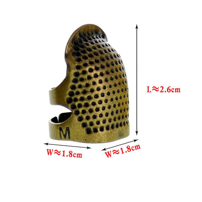 Finger Protector Gold Needle Thimble Metal Sewing Accessories Handworking Tools