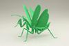 Бесплатная исследовательская серия Существа Гигантский богомол Пластиковая модель № 23 EX-3 (Металлический зеленый)