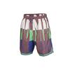 Color Block Breathable Loose Sports Casual Shorts Men Bottoms Multicolor CJ4075-398