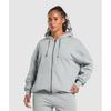 Gymshark Power Hoodie Silver Grey B2b4a Gcb1