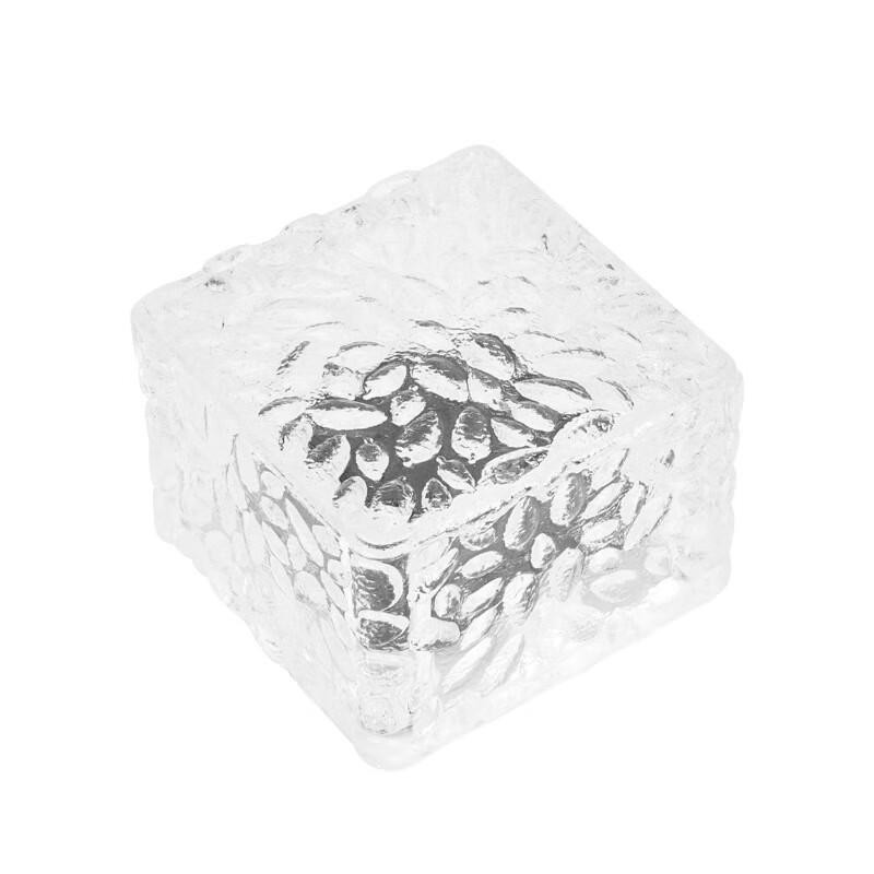 Solar Ice Brick Garden Light