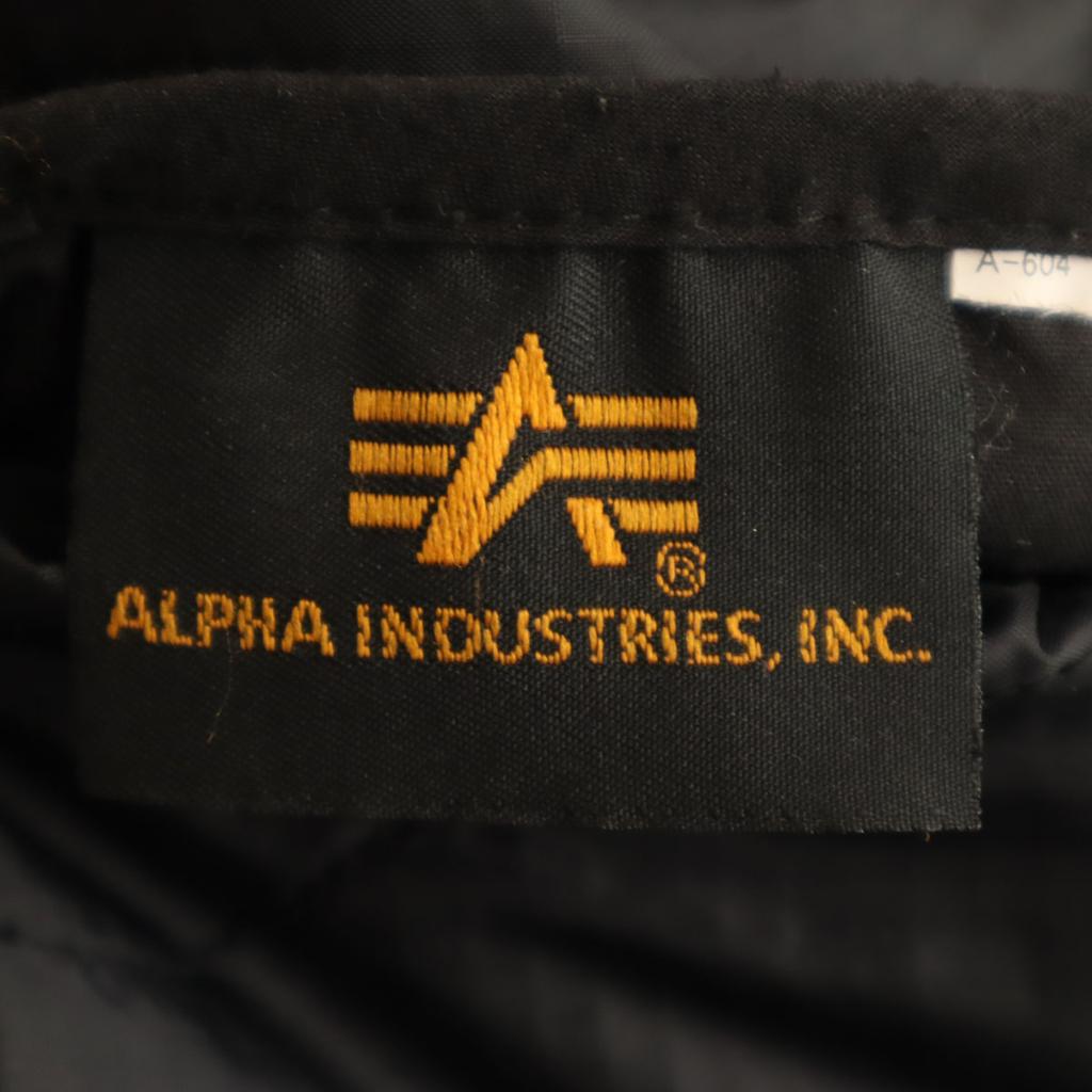 Alpha Двусторонний утеплитель Стеганое пальто черное Женское Б/у