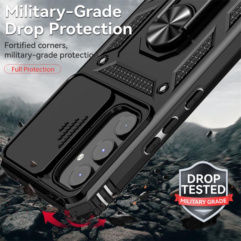 Для Samsung Galaxy A14 A34 A54 5G чехол Armor Kickstand телефон чехол для Samsung A54 A 14 34 54 слайдер камера защитная задняя крышка