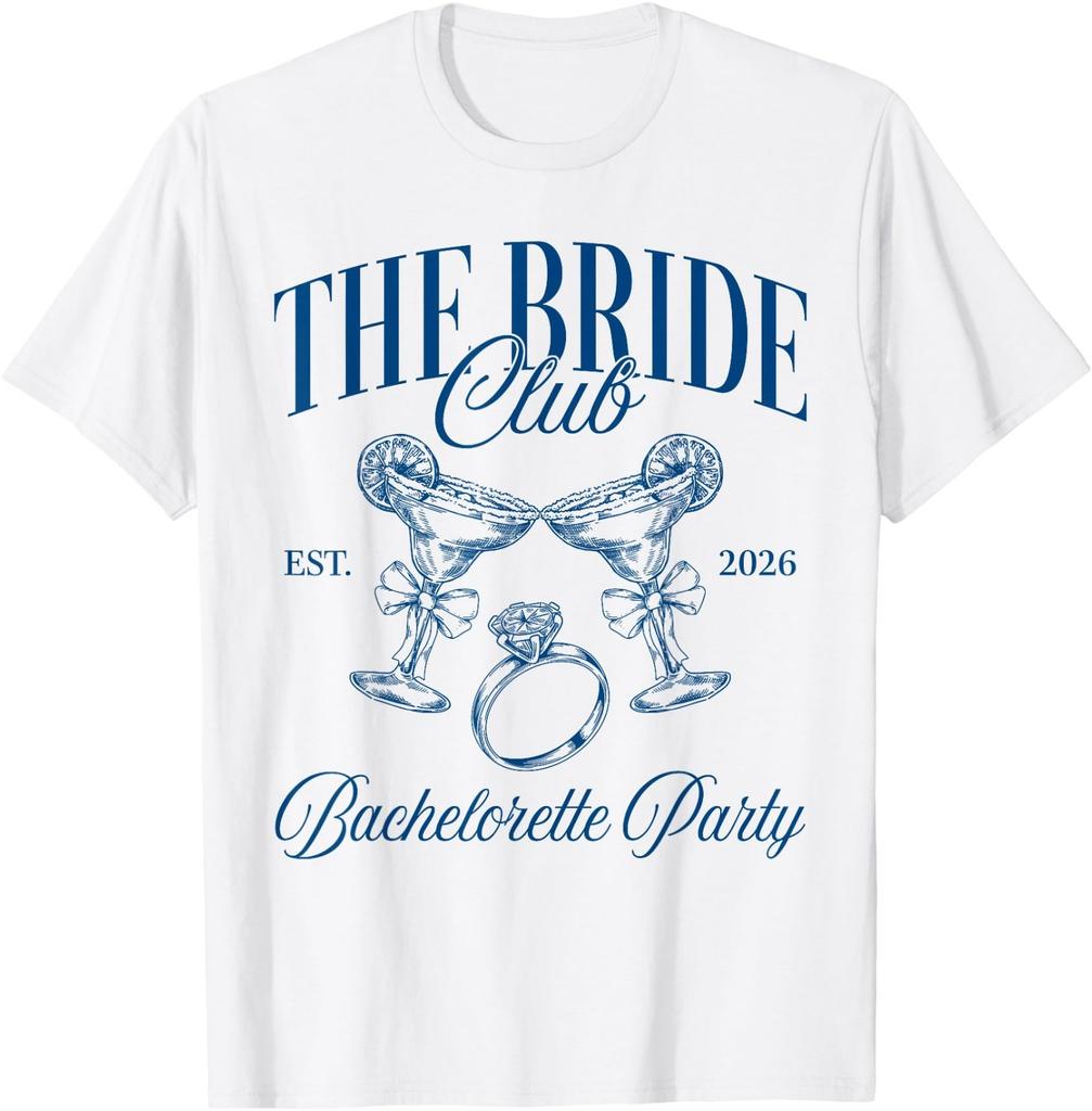 The Bride Club Est 2026 Bach Crew Bachelorette Party T-Shirt