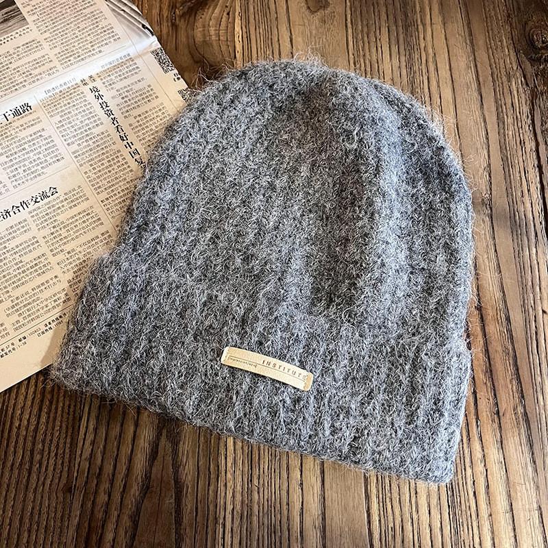 Warm Knit Cap For Students With Fashion For Winter Outdoor Activities