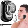 Mini Electric Razor Pocket-size Razor for Men Waterproof Razor for Wet and Dry USB Rechargeable Travel Razor for Shaving Modal, 1 Piece