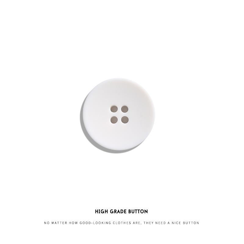 10 шт. пуговицы для пальто, пуговицы для тренча, черные, универсальные, круглые, женская одежда, пальто, шерстяные пуговицы, аксессуары, большие пуговицы