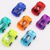 Childrens Mini Cartoon Transparent Spin Drive Car Toy For Brain Development And Handeye Coordination