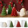 Diy Christmas Tree Silicone Mold Santa Claus Scented Candle Mould Handmade Crafts Holiday Decor Christmas Decoration