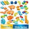 Compatible Lego-Style Large Particle Assembly Slide Puzzle for Kids - Building Block Accessories for Boys and Girls