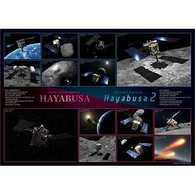 1000 Piece Jigsaw Puzzle Asteroid Explorer Hayabusa2 Smallest World's (29.7x42cm)