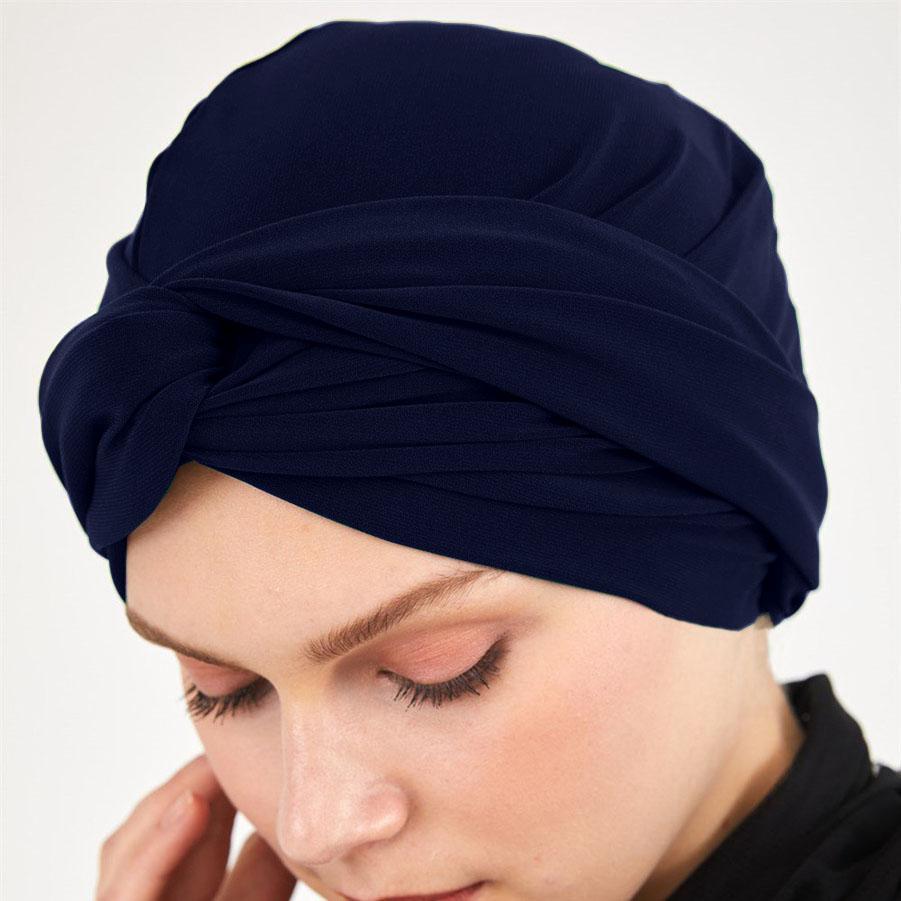 Plain Muslim Hijabs Women Hijab Islamic Muslim Hijab Instant Turban