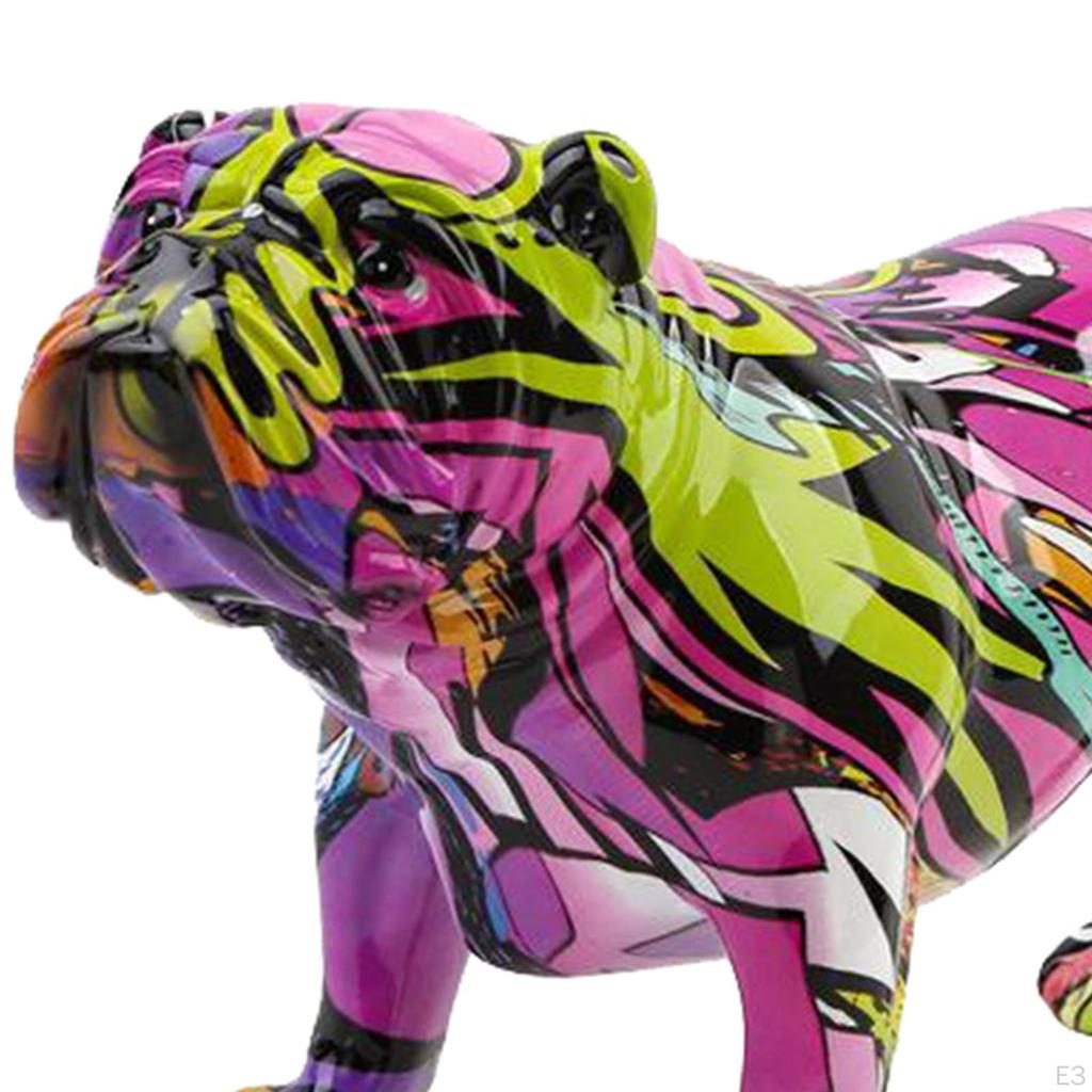 Фигурки Скульптура Украшение, Животные Собаки Живопись в скандинавском стиле, Декоративные изделия из смолы, для рабочего стола