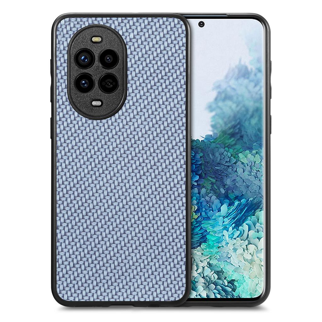For Huawei nova 13 Pro 5G Case Carbon Fiber Texture PU+PC+TPU Phone Back Cover