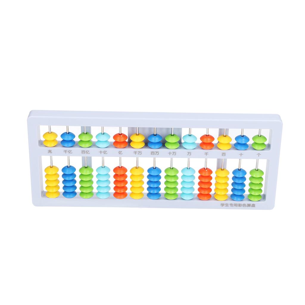 Abacus Small Portable Children's Puzzle 13 Grades 7 Beads Ментальная арифметика Математика AbacusBlue