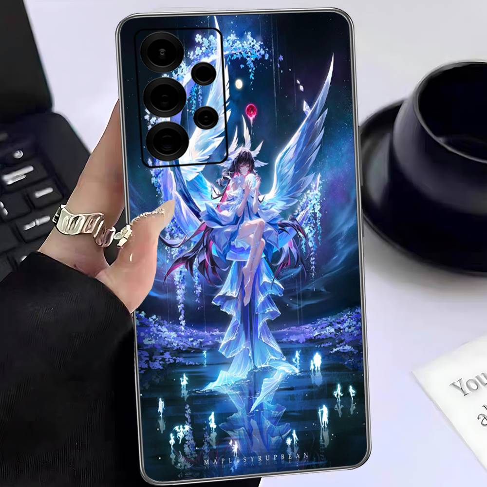 Чехол для телефона Genshin Impact Коломбина Для Samsung A 52 53 21 32 13 12 71 31 51 40 72 73 70 22 42 50 30 20 21