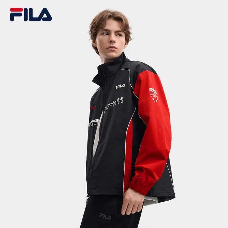 Fila Мужская повседневная тканая куртка