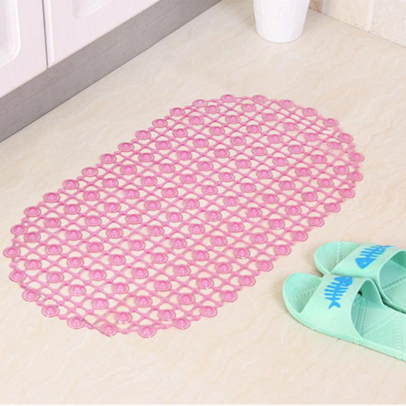 Household Non-Slip Mat Pvc Bathroom Mat With Massage Suction Cup Carpet Supplies
