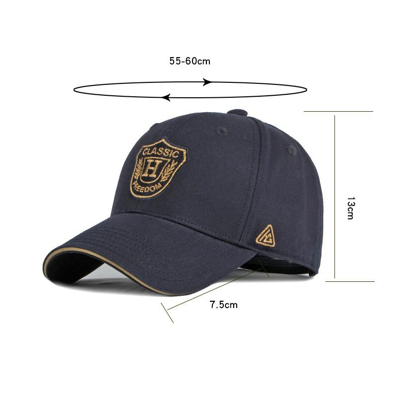 Spring Summer Cotton Breathable Cap Men's Baseball Cap Female Embroidery Sunscreen Cap