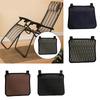 1pc Universal  Anti Folding Chair Side Bag Pockets Pouch Lounge Chair Recliners Storage Net for Camping Garden Patio