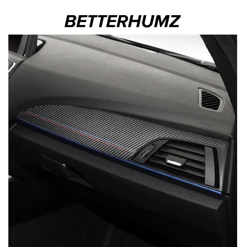Made of Alcantara For BMW F20 F21 F22 Series 1 2 2012-2019 Dashboard Panel Trim Performance Sticker Car Interior Accessories