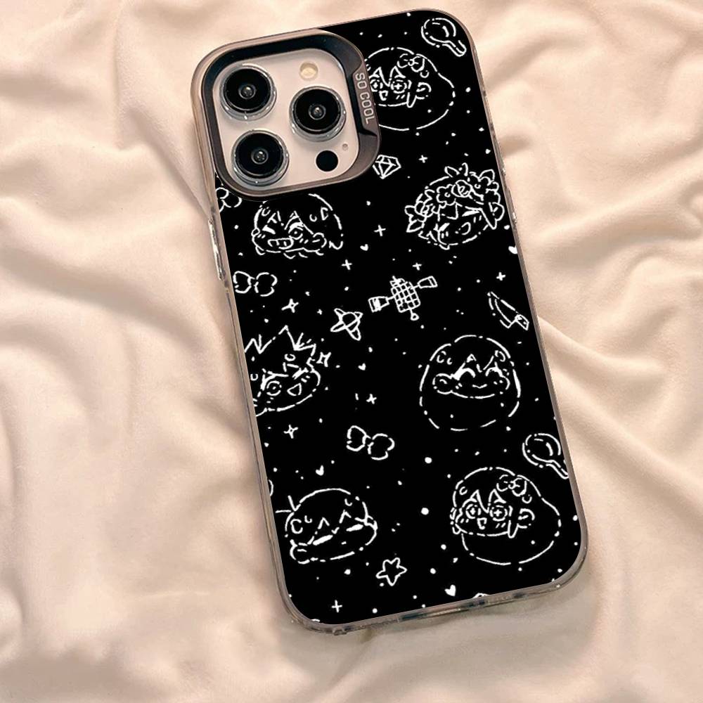 Чехол для телефона O-Omori Game для iPhone 17 16 Plus Pro Max 15 14 13 12 11 Матовые Цветные Чехлы