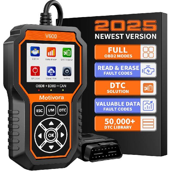 Диагностический сканер OBD2 Считыватель кодов неисправностей автомобиля Инструмент для сброса Check Engine Диагностический сканер CAN автомобиля Чтение и удаление неисправностей автомобиля