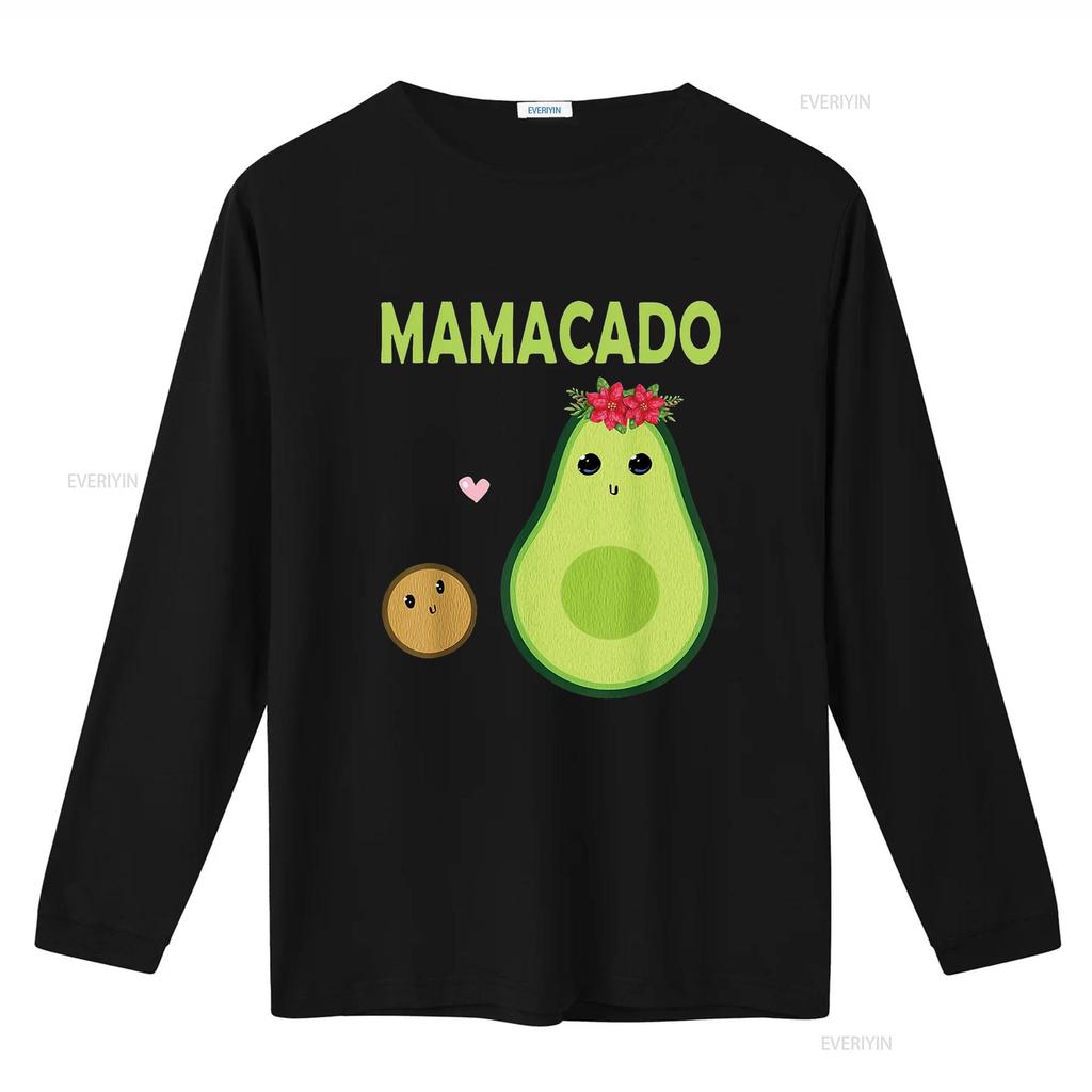 Женская Футболка Mamacado Милый Авокадо Мама Кавайи Беременная Мама Малыш Женская винтажная Стиранная Мягкая с принтом Стильная Унисекс Удобная