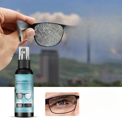 Очиститель очков 100 мл спрей для удаления царапин на очках ремонт спрей для удаления грязи и масла для оптического экрана