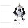 Аниме Ram Rem Lolita Maid, косплей Re Life In A Different World From Zero, костюмы, женское платье Лоли, костюм для вечеринки на Хэллоуин