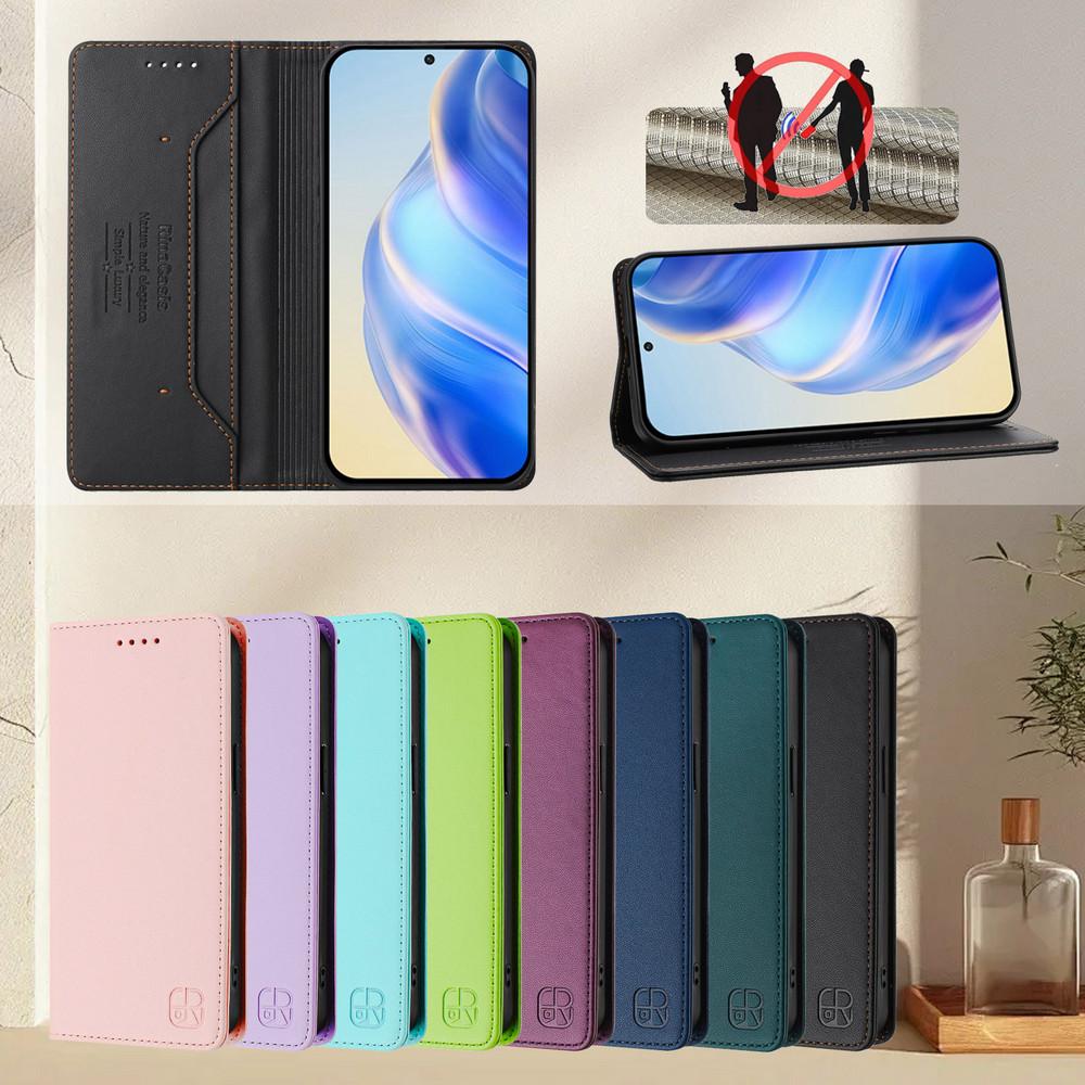 Для Huawei Honor Magic 8 Pro 5G 2025 Кошелек Funda EFID Кожаная Книжка-Раскладушка Etui Honor Magic7 Lite Чехол Magic 7 8 Pro Магнитная Обложка