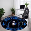 1PC Ace Frehley, Kiss Office Round Rug Perfect for Office Non-Slip Backing, Decorative Floor Mat yy250916055