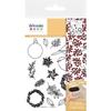 Transparent Stamps - ARTEMIO - Xmas Berries - 16 Pcs - Party Decoration - Mixed