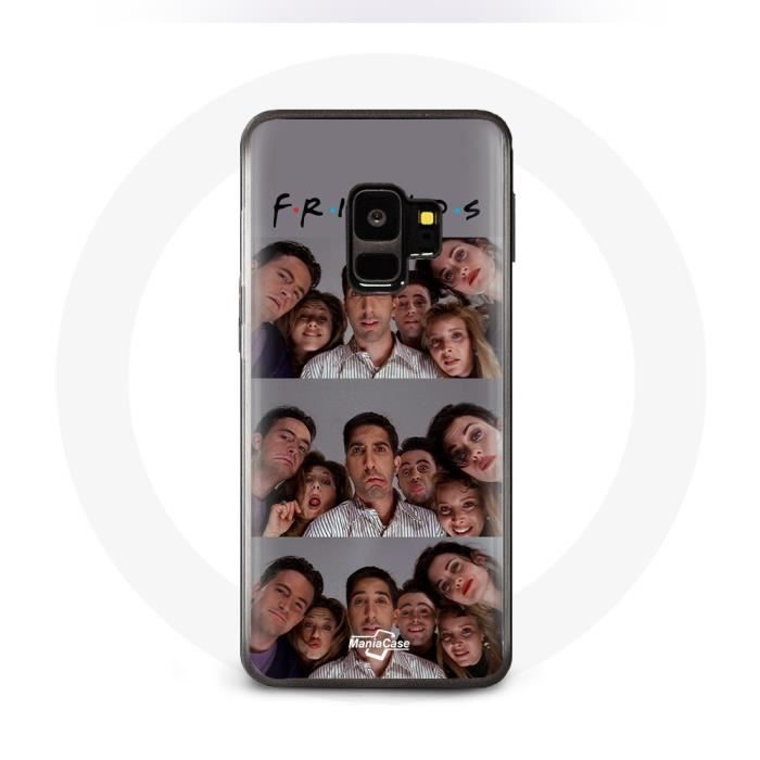 Coque - Samsung - Galaxy S9 - Friends Selfie - Souple - Protection Synthétique