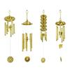 Pure Copper Wind Chime Pendant Five-layer Copper Bell Unicorn Six-tube Wind Chime Bell Adjustment Home Feng Shui Pendant