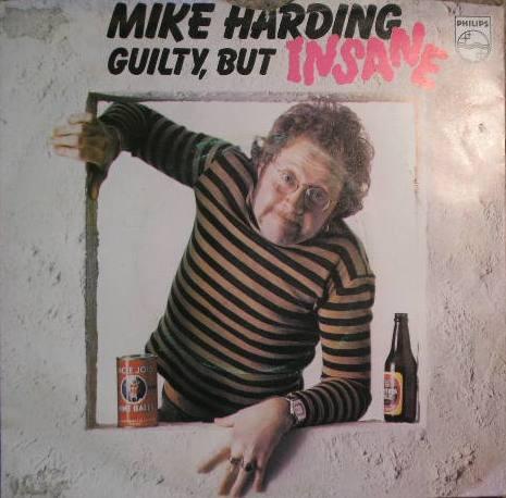 7inch Record MIKE HARDING Guilty But Insane CLOG1 Philips 1977 UK Pop Used