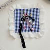 1Pc Madam Metal Material Shape Pendant Stars Ribbon Bag Charm Backpack Hanging Piece Car Gift Bag Charm