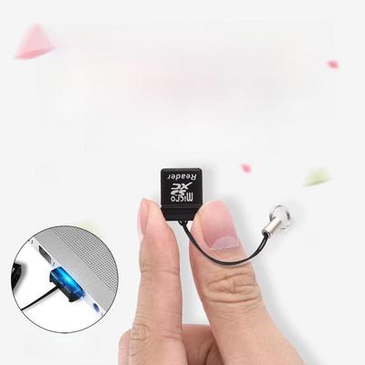Высокоскоростной USB2.0 портативный TF-кардридер для мобильных устройств, ультраминиатюрный автомобильный адаптер