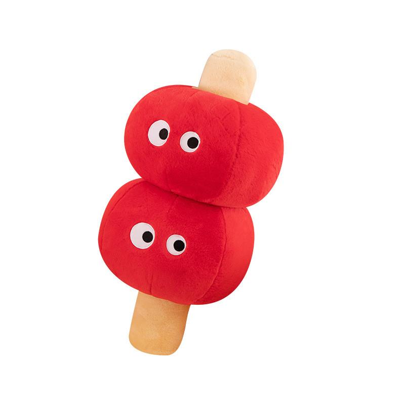 Sugared Plush Gourd Toy Hand Warmer Cartoon Stuffed Doll Kids Gift Birthday