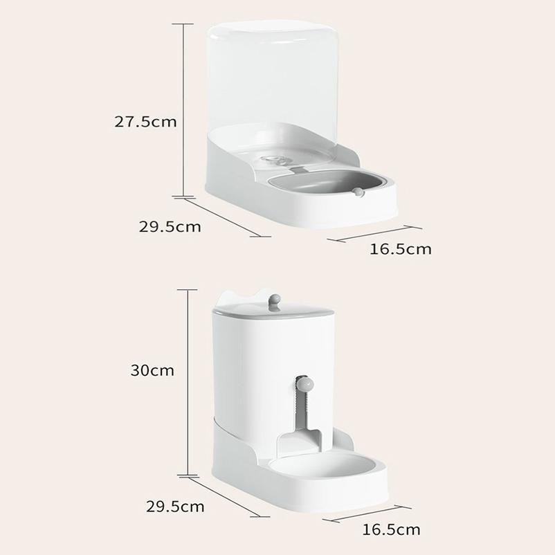 New Automatic Cat Feeder Cat Water Dispenser Cat Bowl Dog Food Bowl Feed Cat Food Feeder Pet Supplies