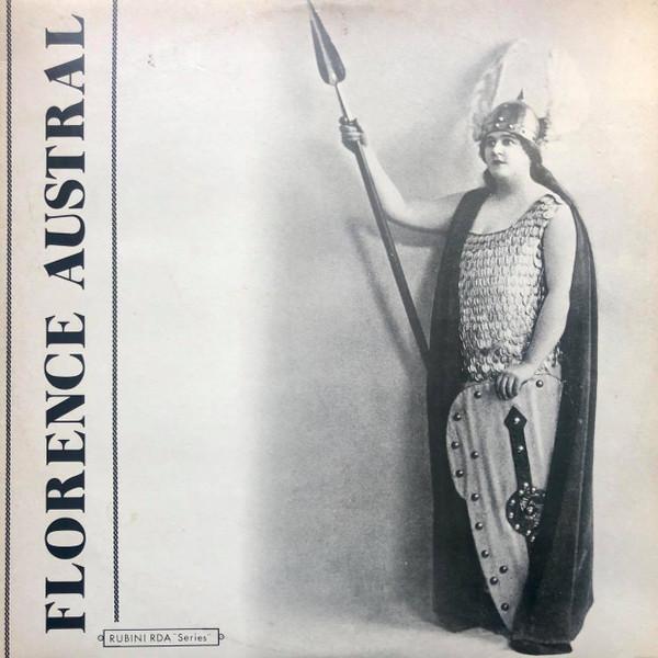 Виниловая пластинка FLORENCE AUSTRAL Флоренс Острал RDA005 Rubini Records 1983 Великобритания Классика Б/у