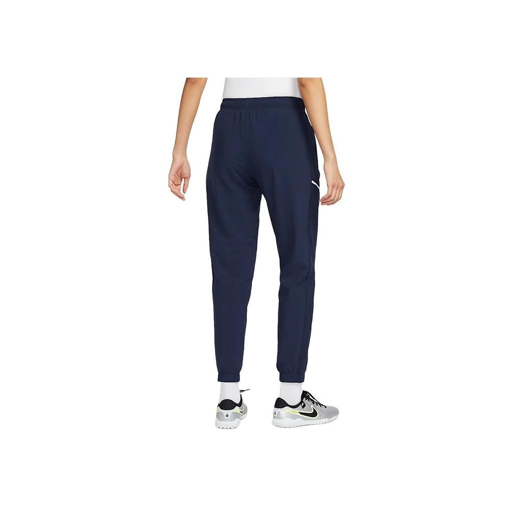 Nike Dri-Fit Модные Универсальные Приятные к коже Быстросохнущие Вязаные Спортивные Брюки Женские Брюки Темно-синий IB8907-410