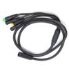 Waterproof 1T4 Electric Bike Cable Harness Gear Sensor Extension Cable for BAFANG BBS01 BBS02 Mid Motor