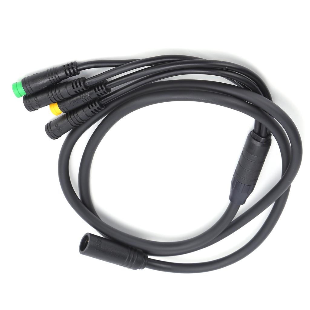 Waterproof 1T4 Electric Bike Cable Harness Gear Sensor Extension Cable for BAFANG BBS01 BBS02 Mid Motor