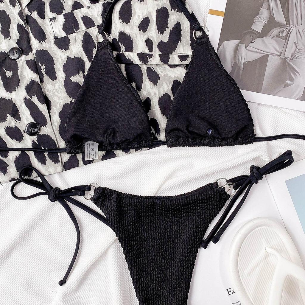 Womens Swimsuit Female Sexy Bikini Micro Bikini Set Black Women Swimwear Bathing Suit Swimming Suits Beachwear Biquini