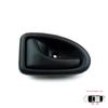 BDP102 Внутренняя ручка двери левая черная для Renault Clio Trafic Master 2 Scenic Megane Logan 1 Movano Vivaro A Primastar Daily 3 4 5