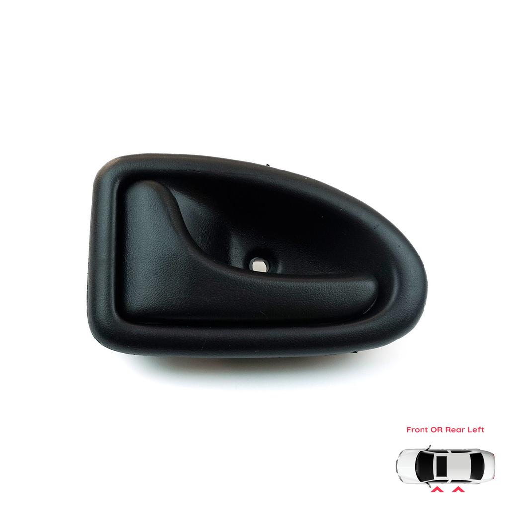 BDP102 Внутренняя ручка двери левая черная для Renault Clio Trafic Master 2 Scenic Megane Logan 1 Movano Vivaro A Primastar Daily 3 4 5